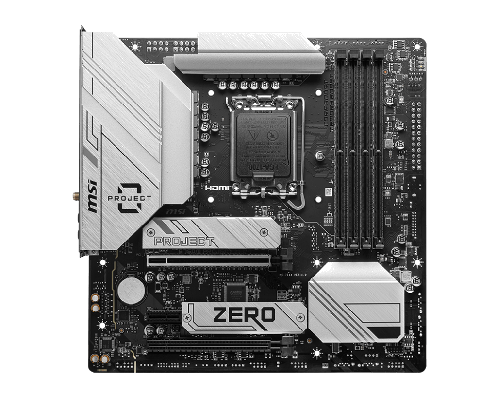 B760M Ptoject Zero Intel B760 LGA 1700 micro ATX