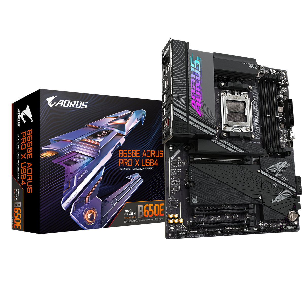 B650E AORUS PRO X USB4 motherboard