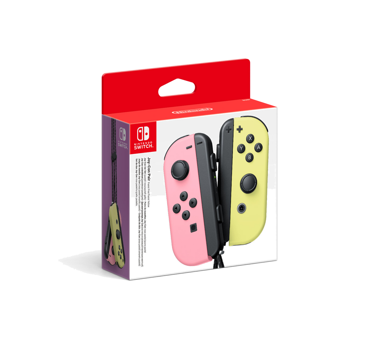 Joy Con Pair Pastel Pink/Pastel Yellow