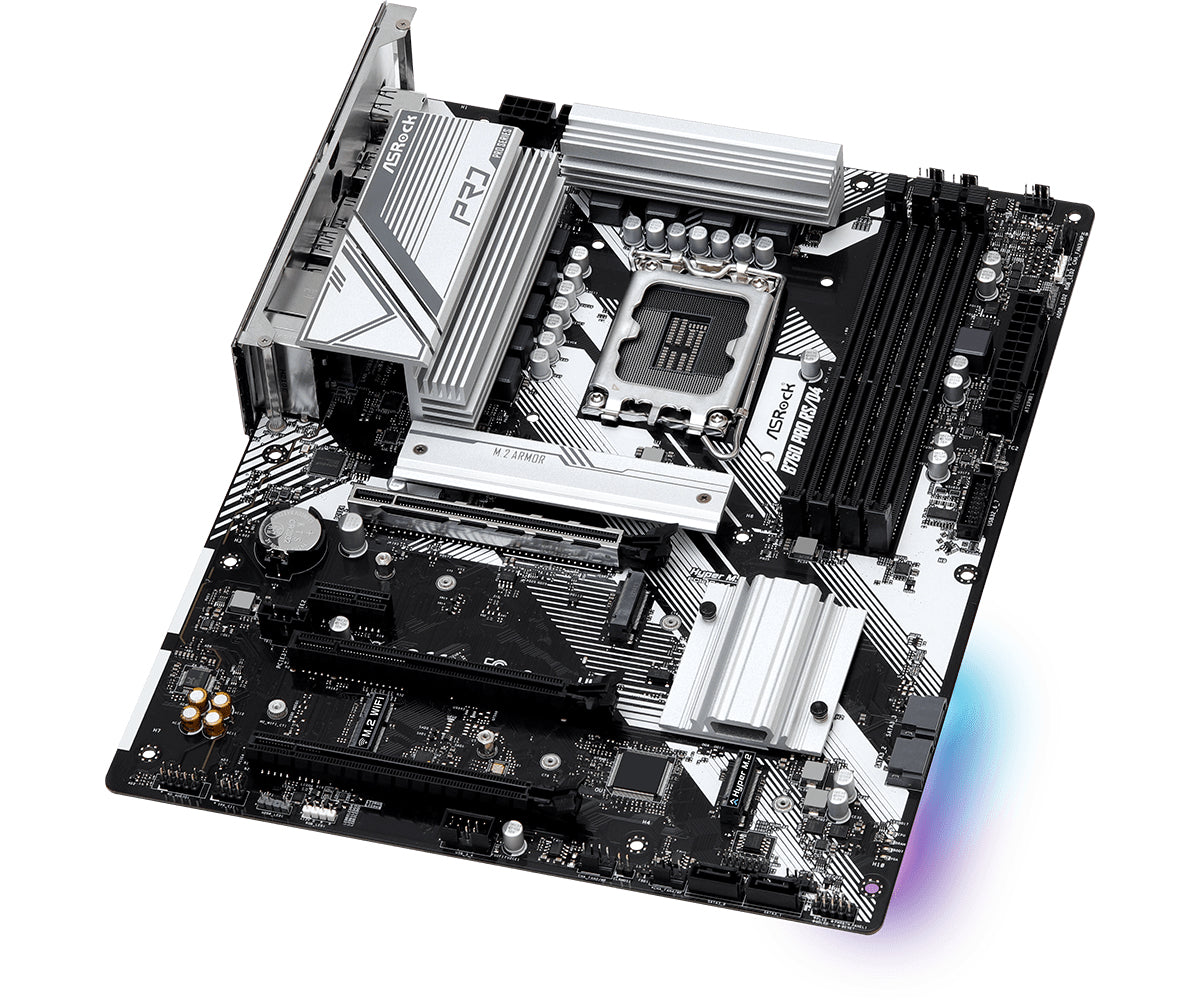 B760 Pro RS/D4 Intel B760 LGA 1700 ATX