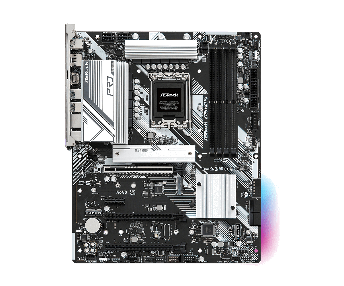 B760 PRO RS Intel B760 LGA 1700 ATX