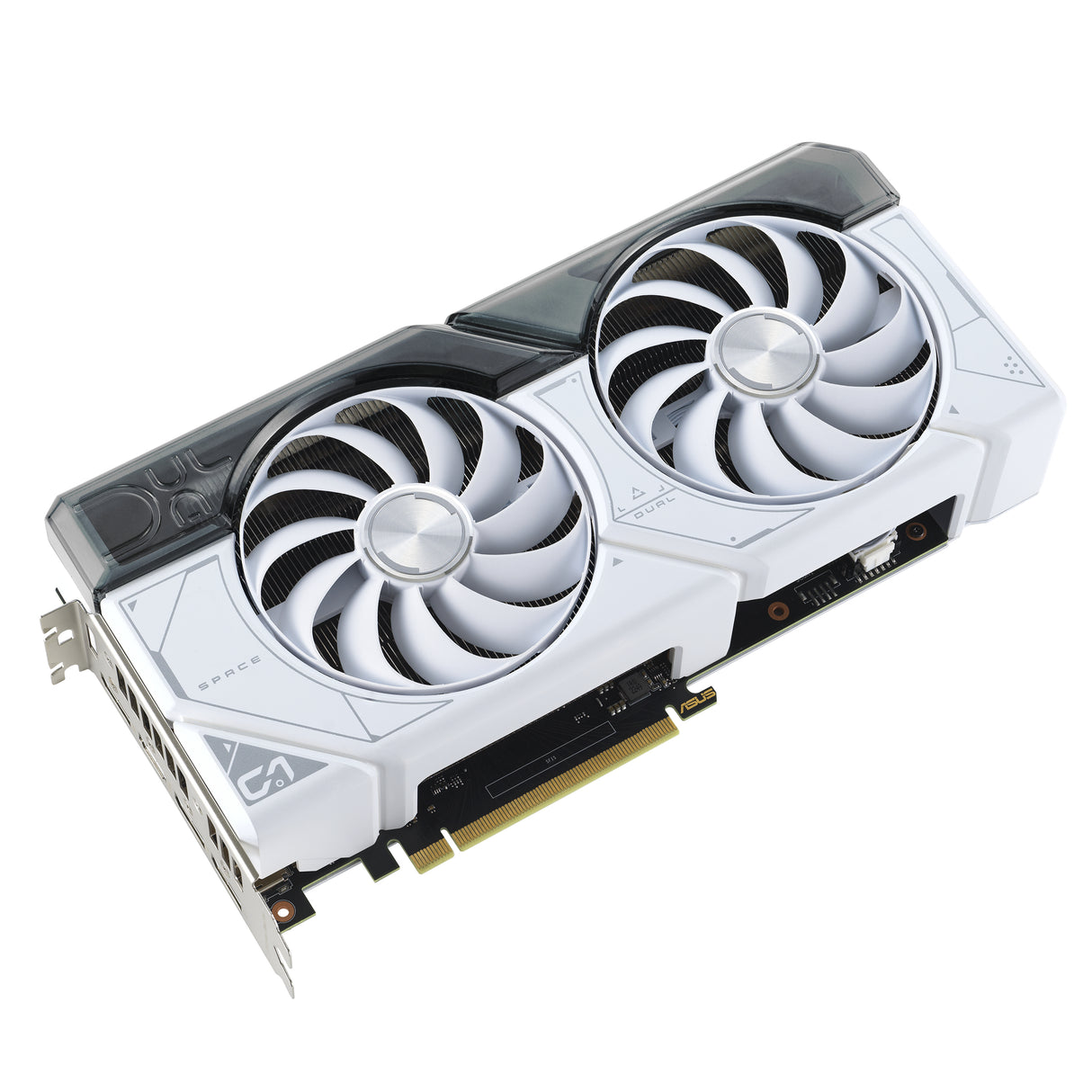 Dual -RTX4070S-12G-WHITE NVIDIA GeForce RTX 4070 SUPER 12 GB GDDR6X