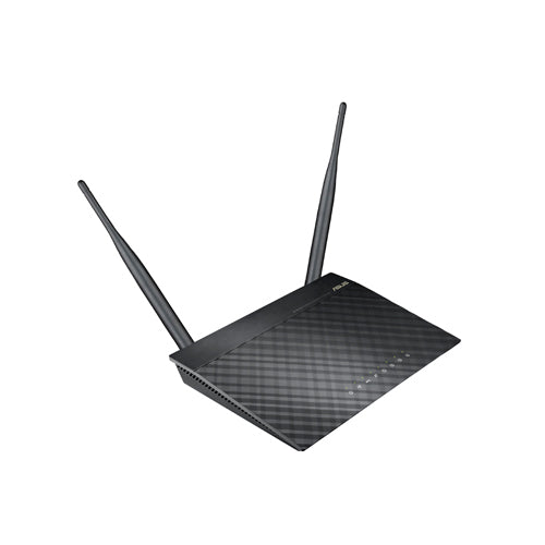 RT-N12E wireless router Fast Ethernet Black, Metallic