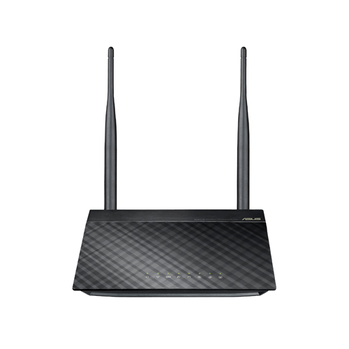 RT-N12E wireless router Fast Ethernet Black, Metallic