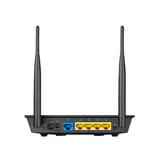 RT-N12E wireless router Fast Ethernet Black, Metallic