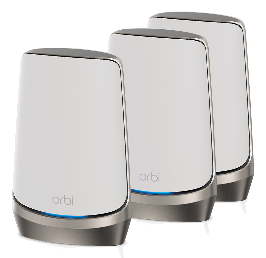 Orbi Quad-band RBKE963 AXE11000 WiFi 6E Mesh System