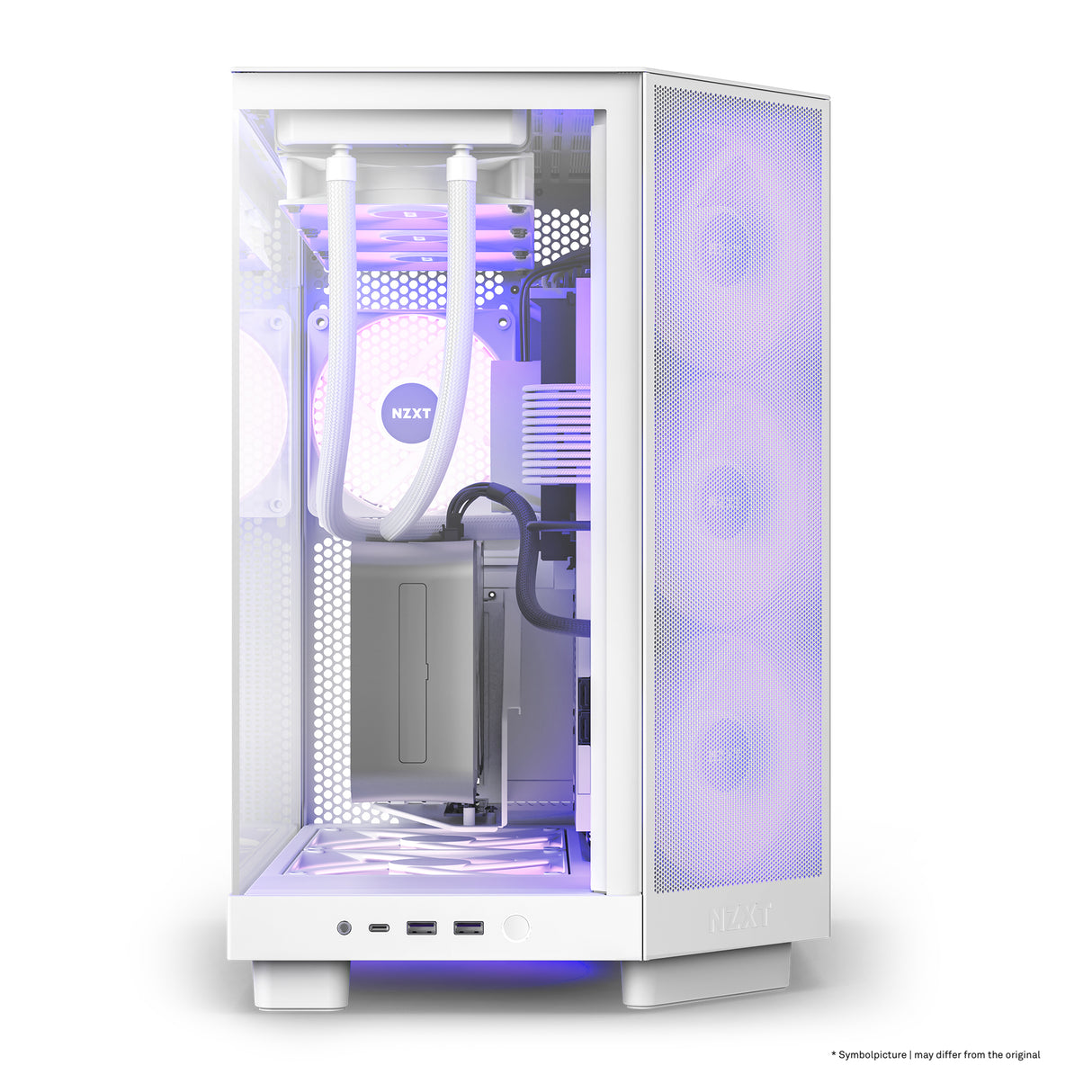 H6 Air Flow Midi Tower White