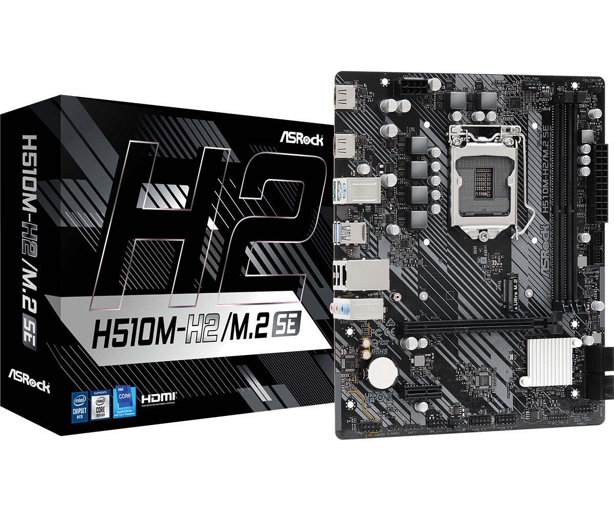 H510M-H2/M.2 SE Intel H470 LGA 1200 (Socket H5) micro ATX