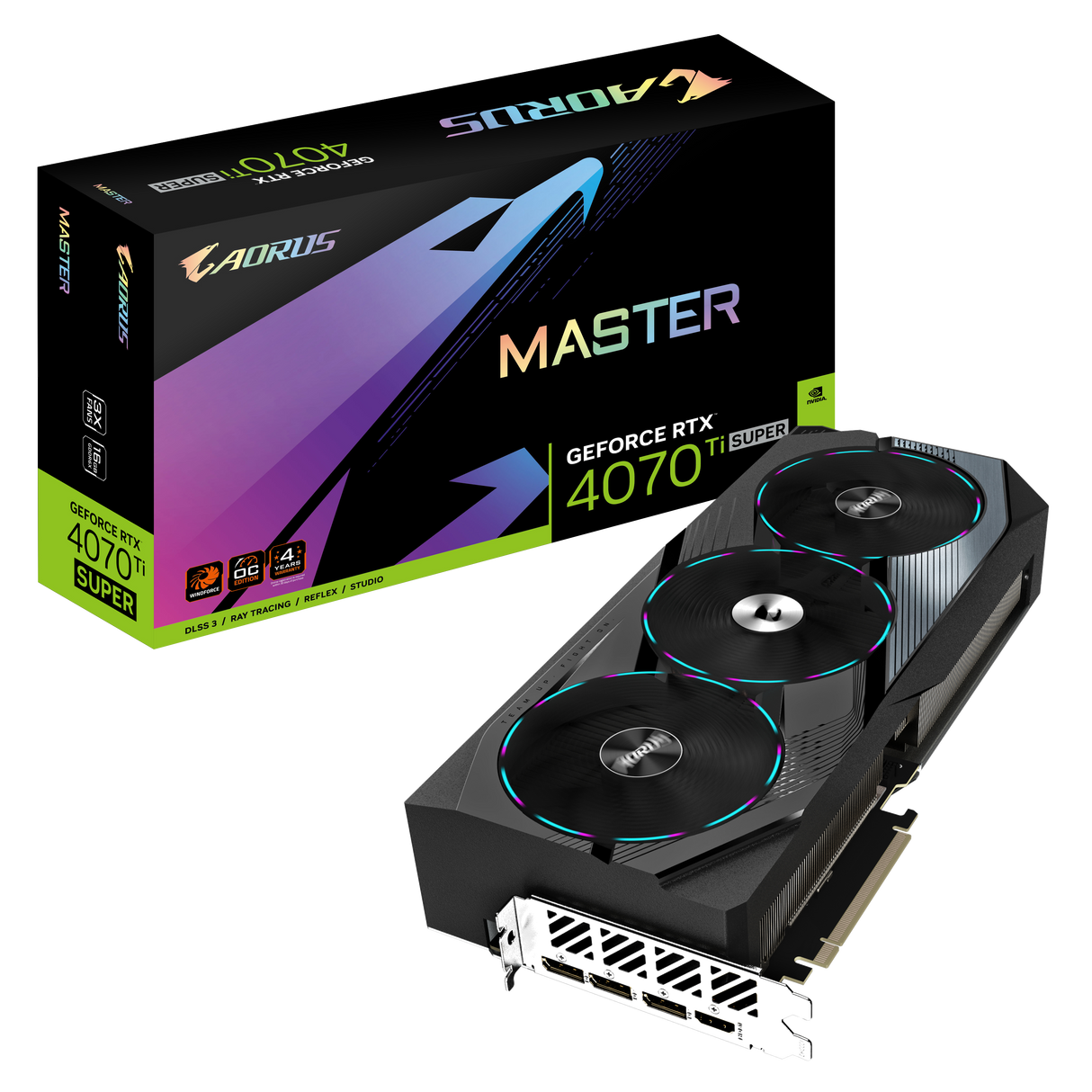 AORUS GeForce RTX 4070 Ti SUPER MASTER 16G