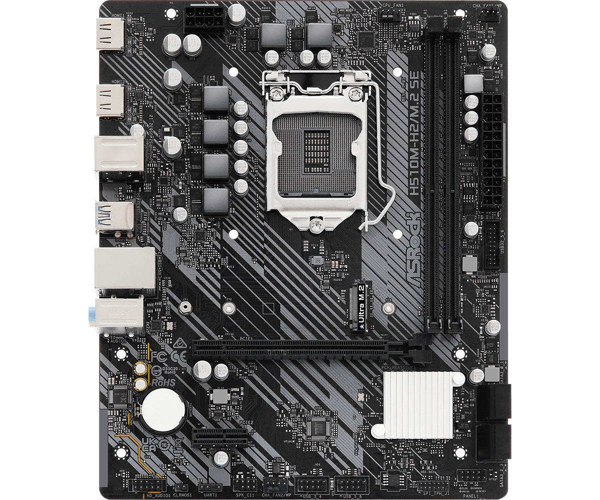 H510M-H2/M.2 SE Intel H470 LGA 1200 (Socket H5) micro ATX