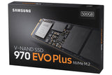 970 EVO Plus M.2 500 GB PCI Express 3.0 V-NAND MLC NVMe