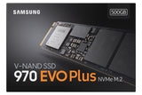 970 EVO Plus M.2 500 GB PCI Express 3.0 V-NAND MLC NVMe