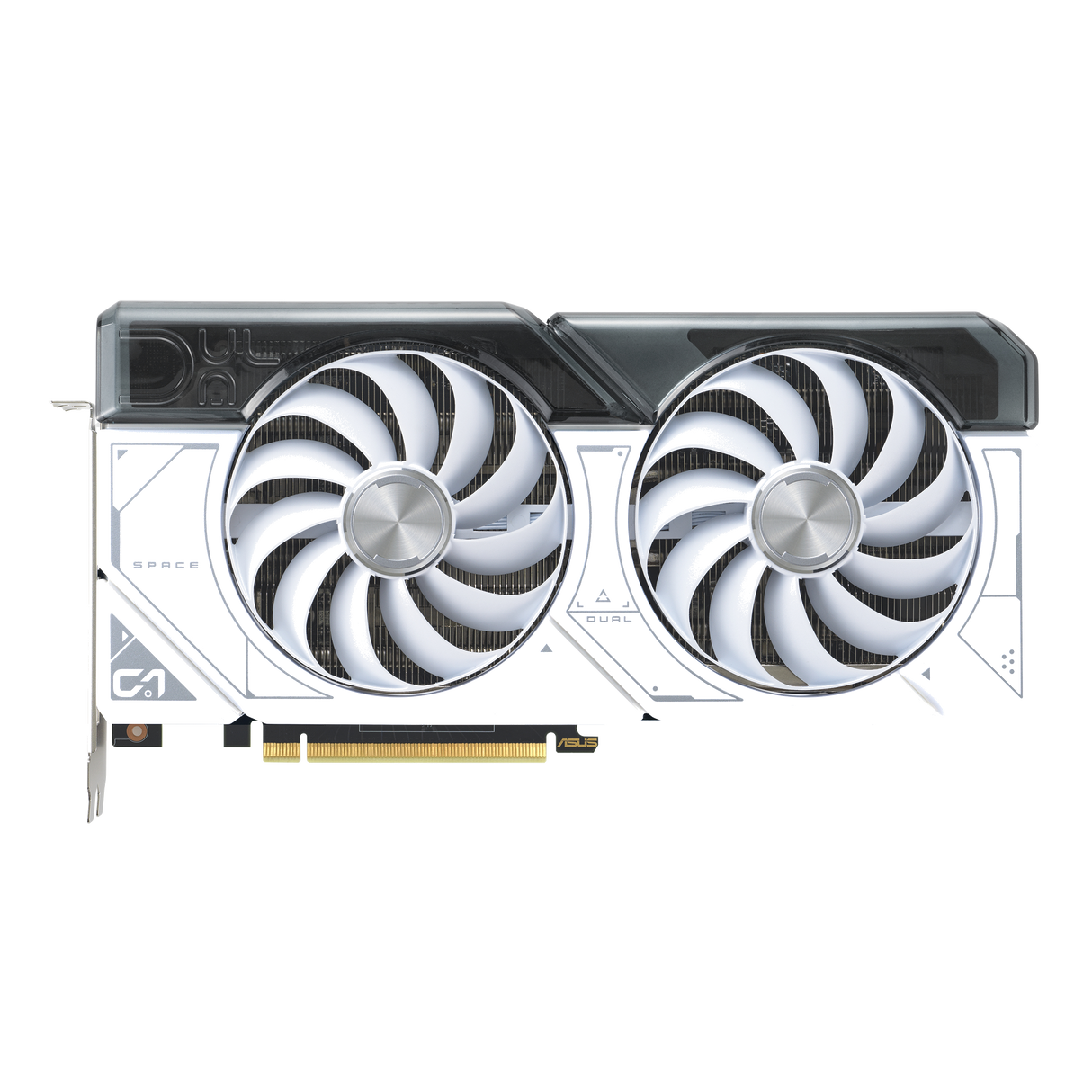 Dual -RTX4070S-12G-WHITE NVIDIA GeForce RTX 4070 SUPER 12 GB GDDR6X