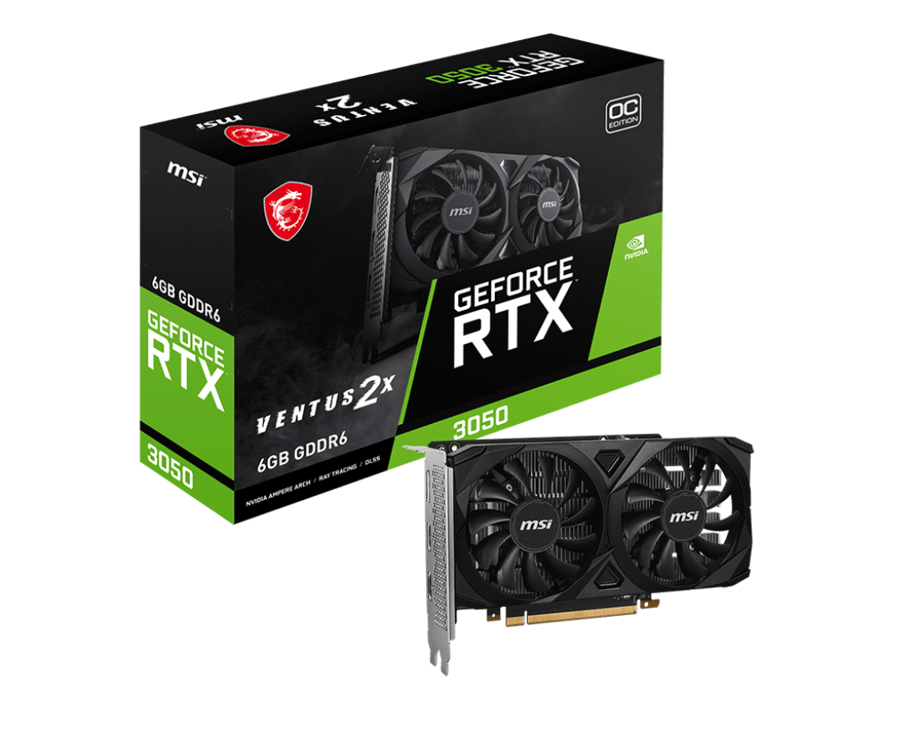 Geforce RTX 3050 VENTUS 2X 6G OC