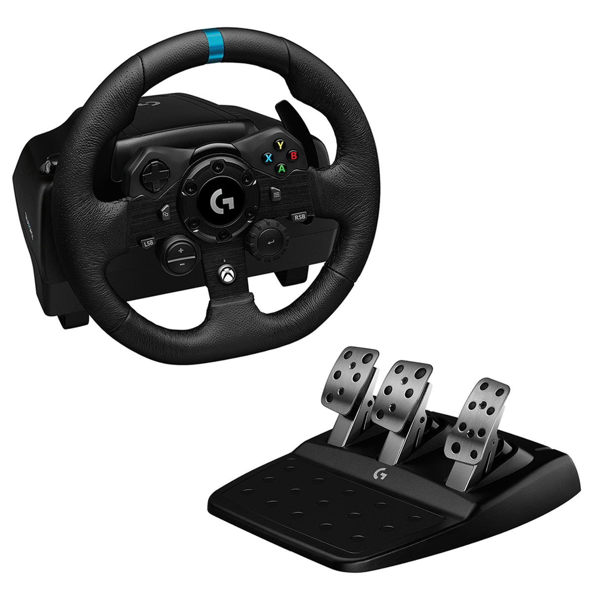 Logitech G G923 Racing Wheel and Pedals for Xbox X|S, Xbox One and PC