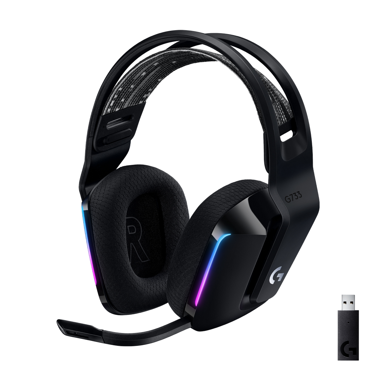 Logitech G G733 LIGHTSPEED Wireless RGB Gaming Headset