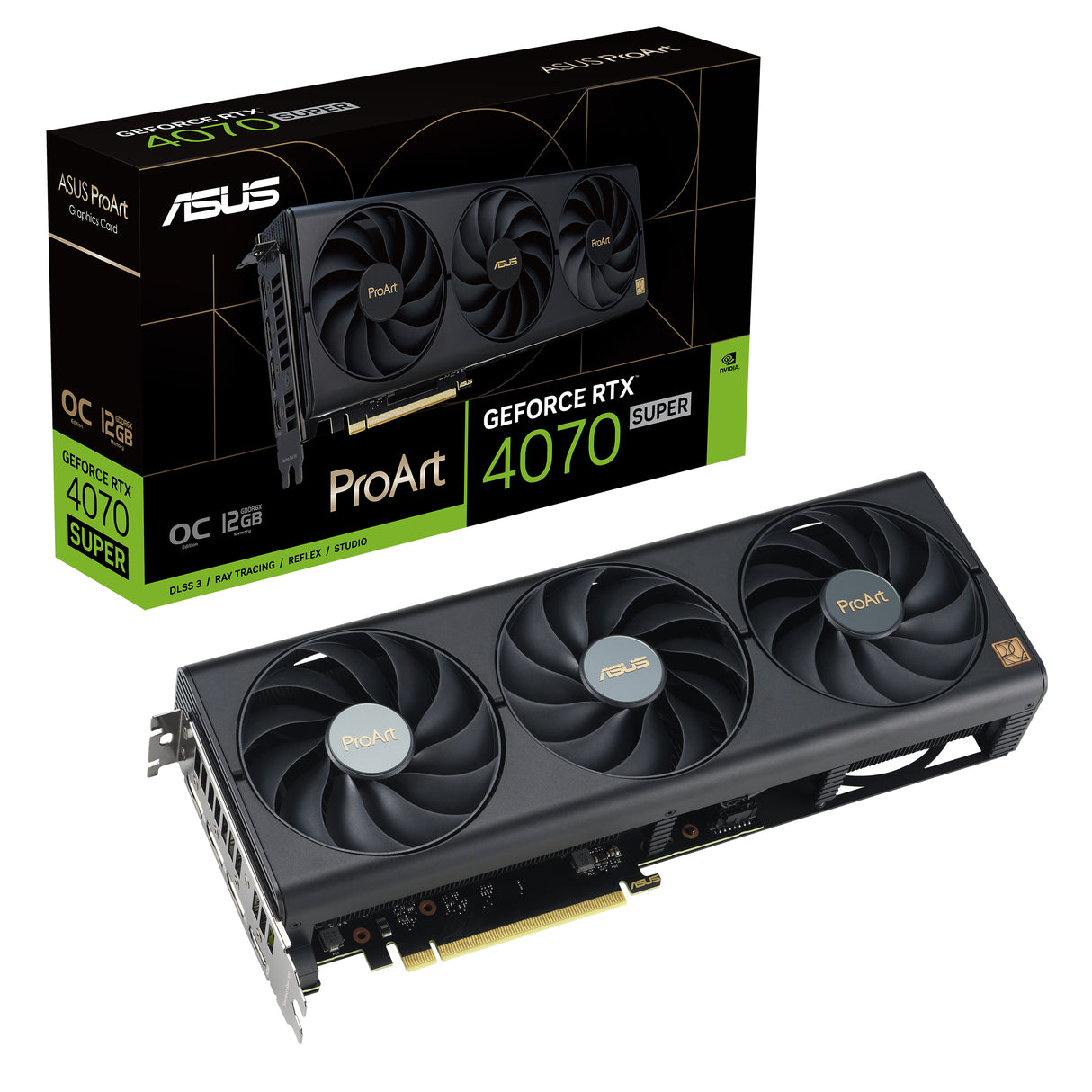 ProArt GeForce RTX 4070 SUPER 12 GB GDDR6X