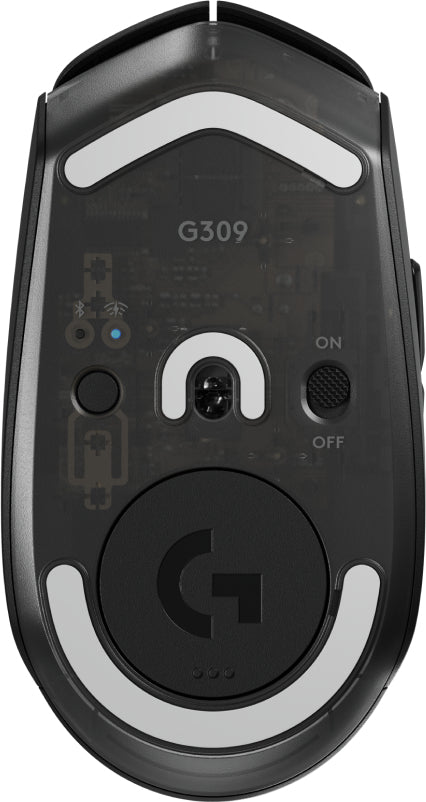 Logitech G G309 mouse Gaming Right-hand RF Wireless + Bluetooth Optical 2560 DPI