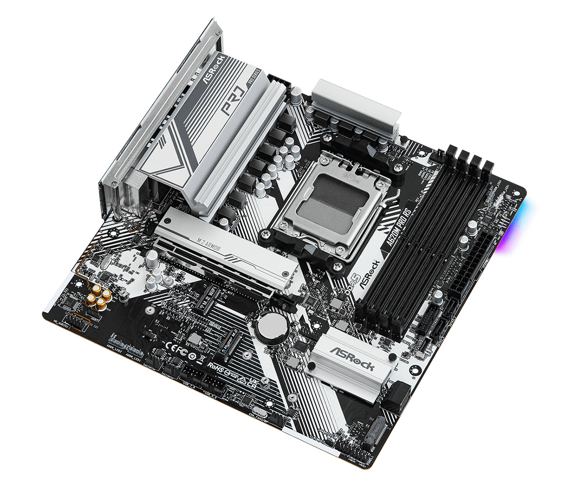 A620M Pro RS AMD A620 Socket AM5 micro ATX