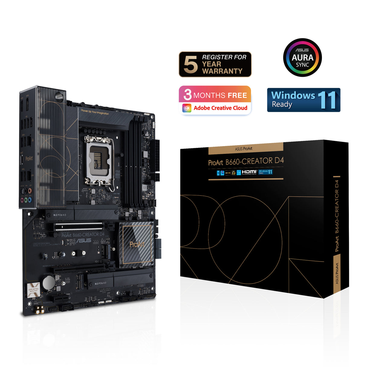 PROART B660-CREATOR D4  ATX