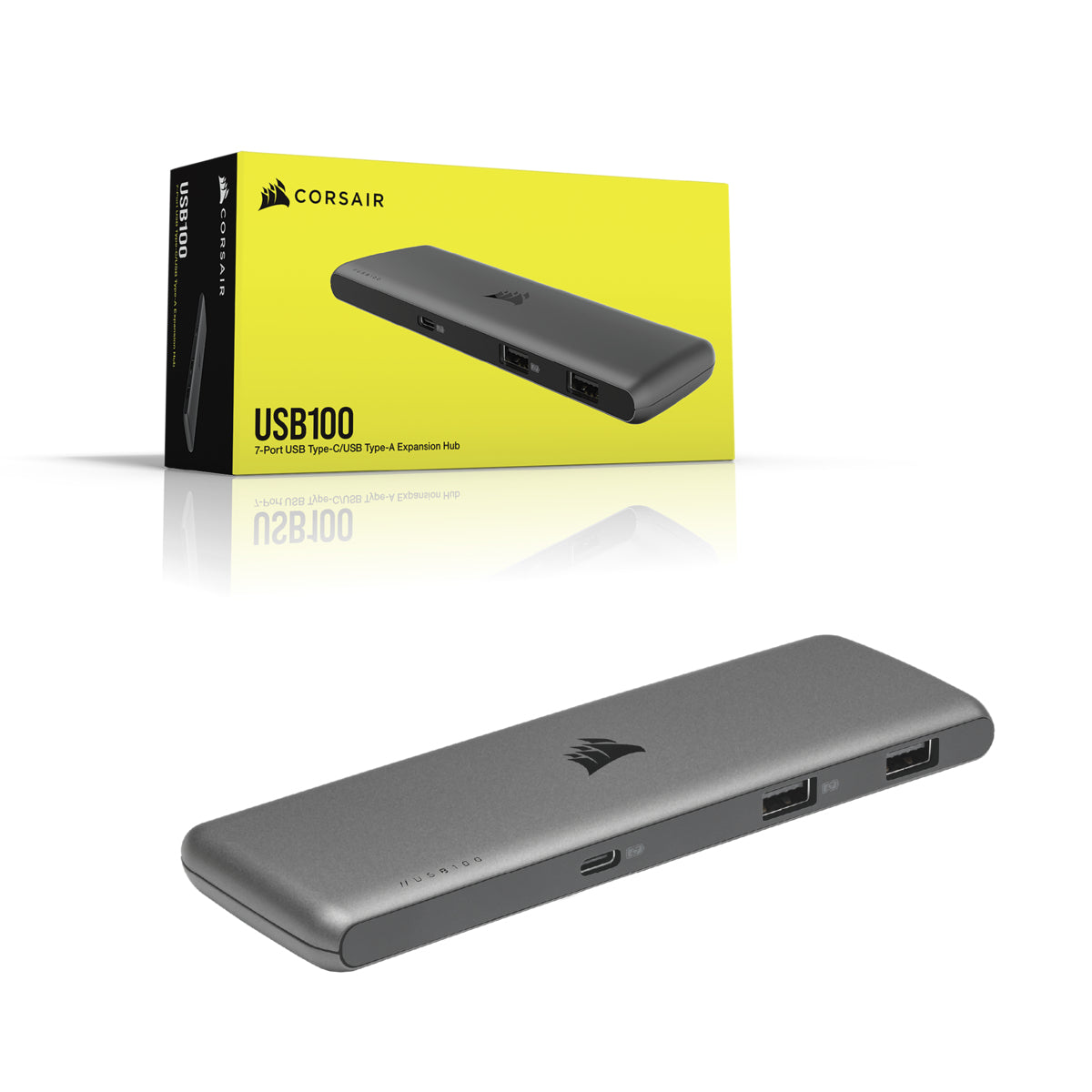 USB100 USB 3.2 Gen 1 (3.1 Gen 1) Type-C Black