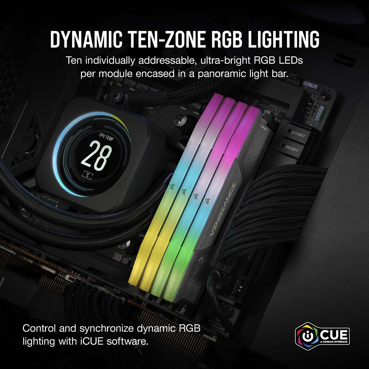 Vengeance RGB CMH32GX5M2E6000Z36 memory module