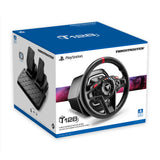 T128 Black USB Steering wheel + Pedals Analogue PC, PlayStation 4, PlayStation 5