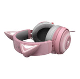 Kraken Kitty Headset Wired Head-band Gaming Grey, Pink