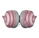 Kraken Kitty Headset Wired Head-band Gaming Grey, Pink