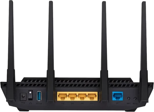 RT-AX58U wireless router Gigabit Ethernet Dual-band (2.4 GHz / 5 GHz) 4G