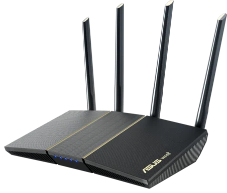 RT-AX57 wireless router Gigabit Ethernet Dual-band (2.4 GHz / 5 GHz) Black