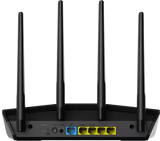 RT-AX57 wireless router Gigabit Ethernet Dual-band (2.4 GHz / 5 GHz) Black