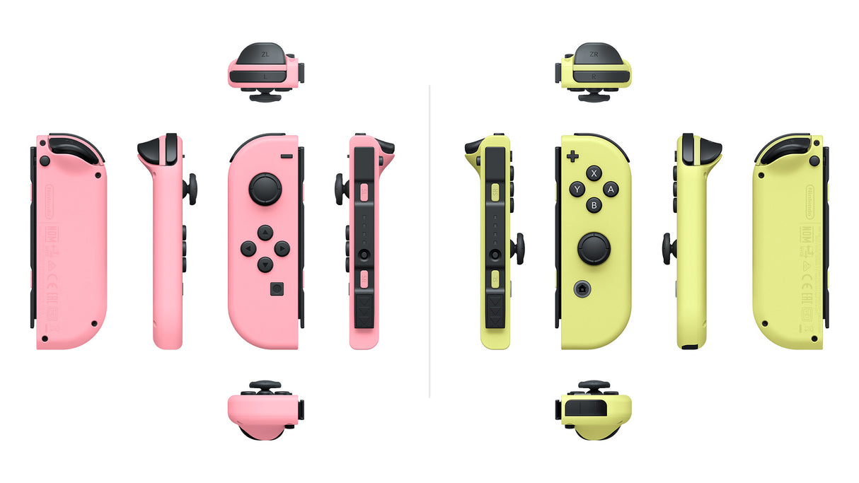 Joy Con Pair Pastel Pink/Pastel Yellow