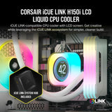 iCUE LINK H150i LCD White 360mm