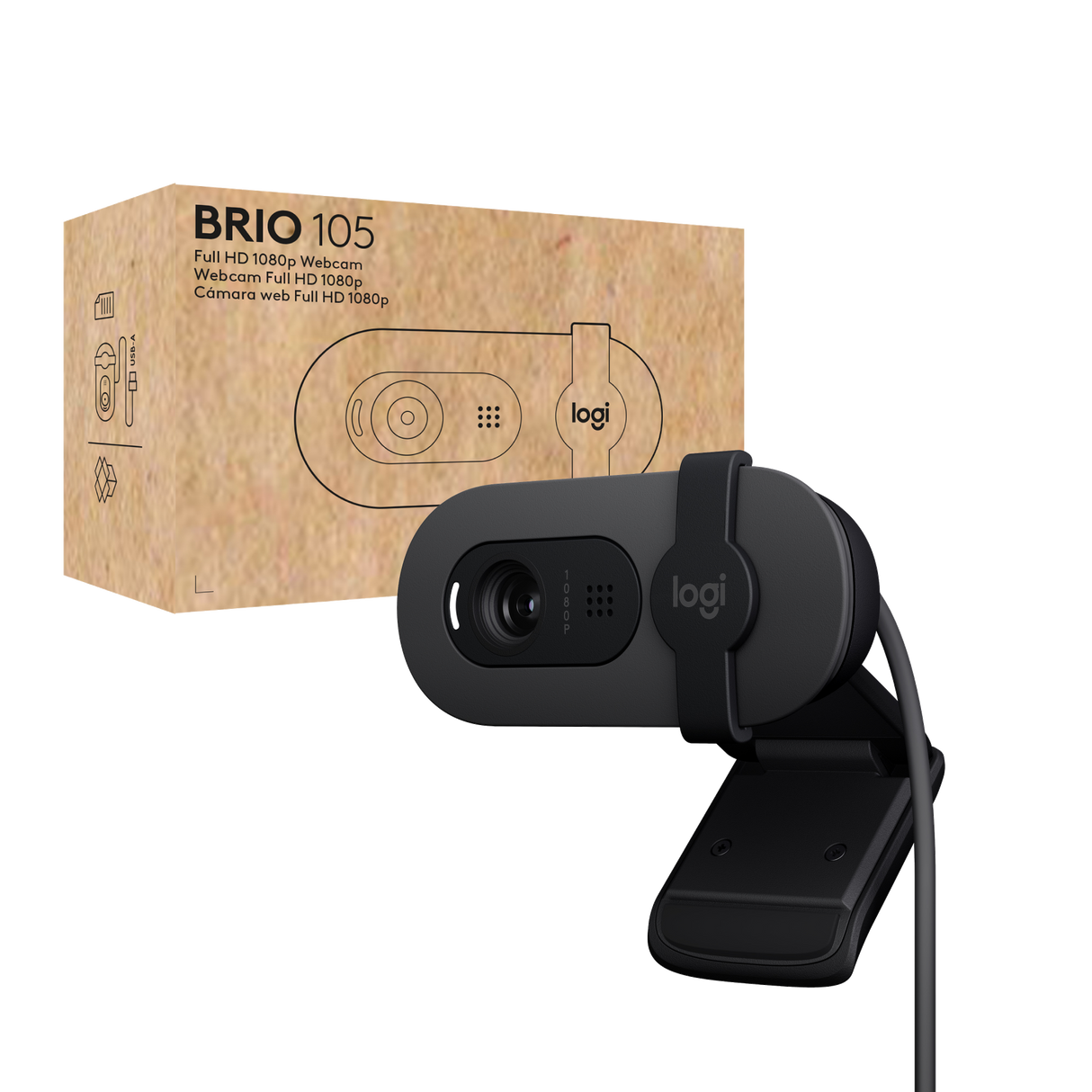 Brio 105 webcam 2 MP