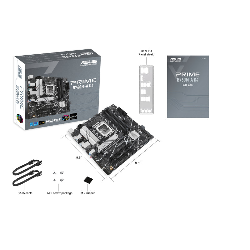 PRIME B760M-A D4-CSM Intel B760 LGA 1700 micro ATX