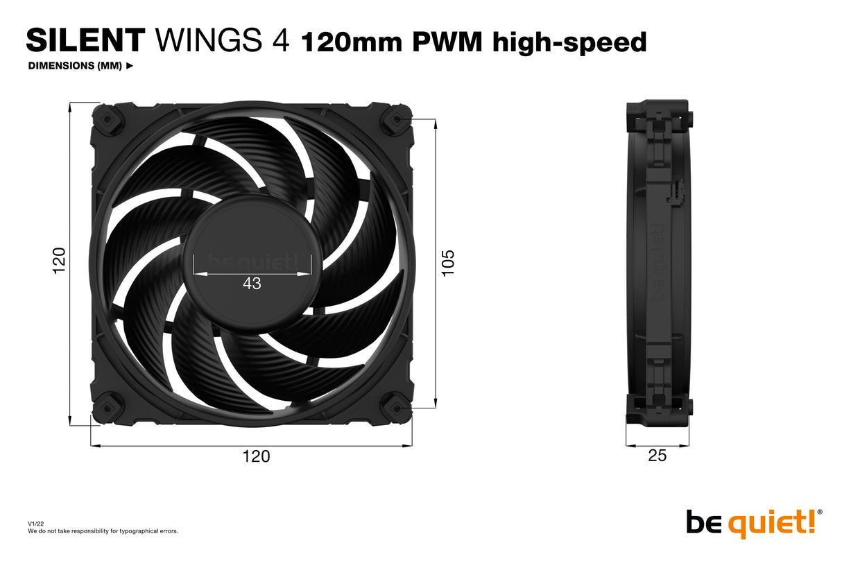 SILENT WINGS 4 | 120mm PWM