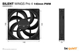 SILENT WINGS PRO 4 | 140mm PWM