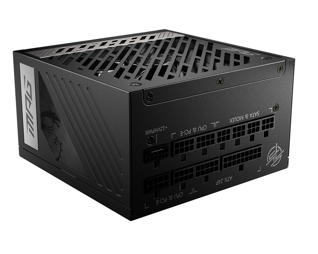 MPG A1000G PCIE5 power supply unit