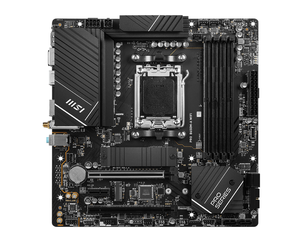 PRO B650M-A WIFI AMD B650 Socket AM5 micro ATX