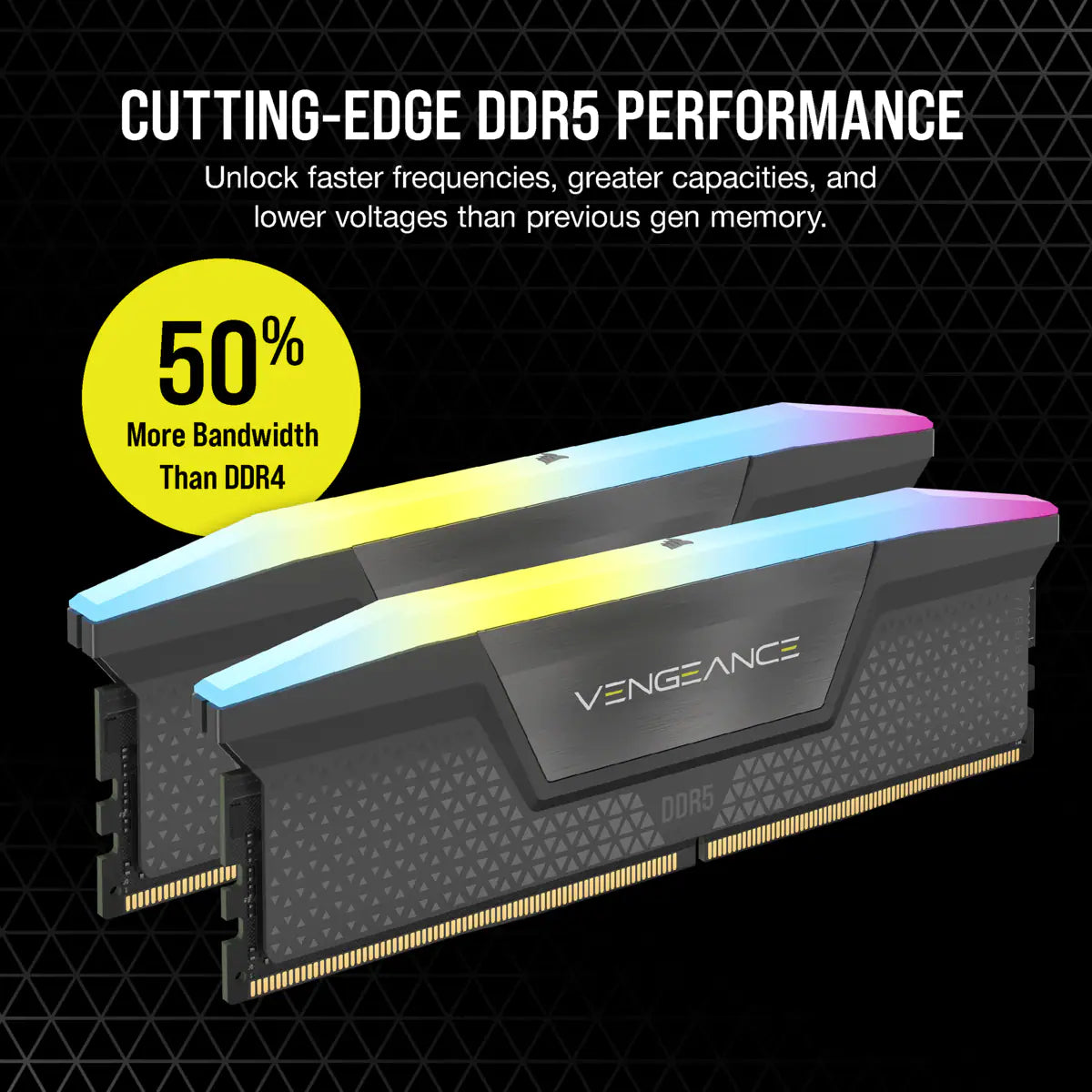 Vengeance RGB 32GB (2x16GB) 5200MHz DDR5