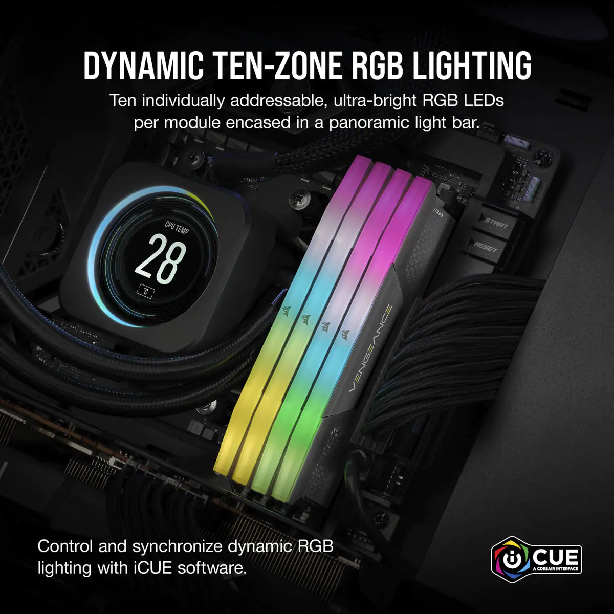 Vengeance RGB 32GB (2x16GB) 5200MHz DDR5