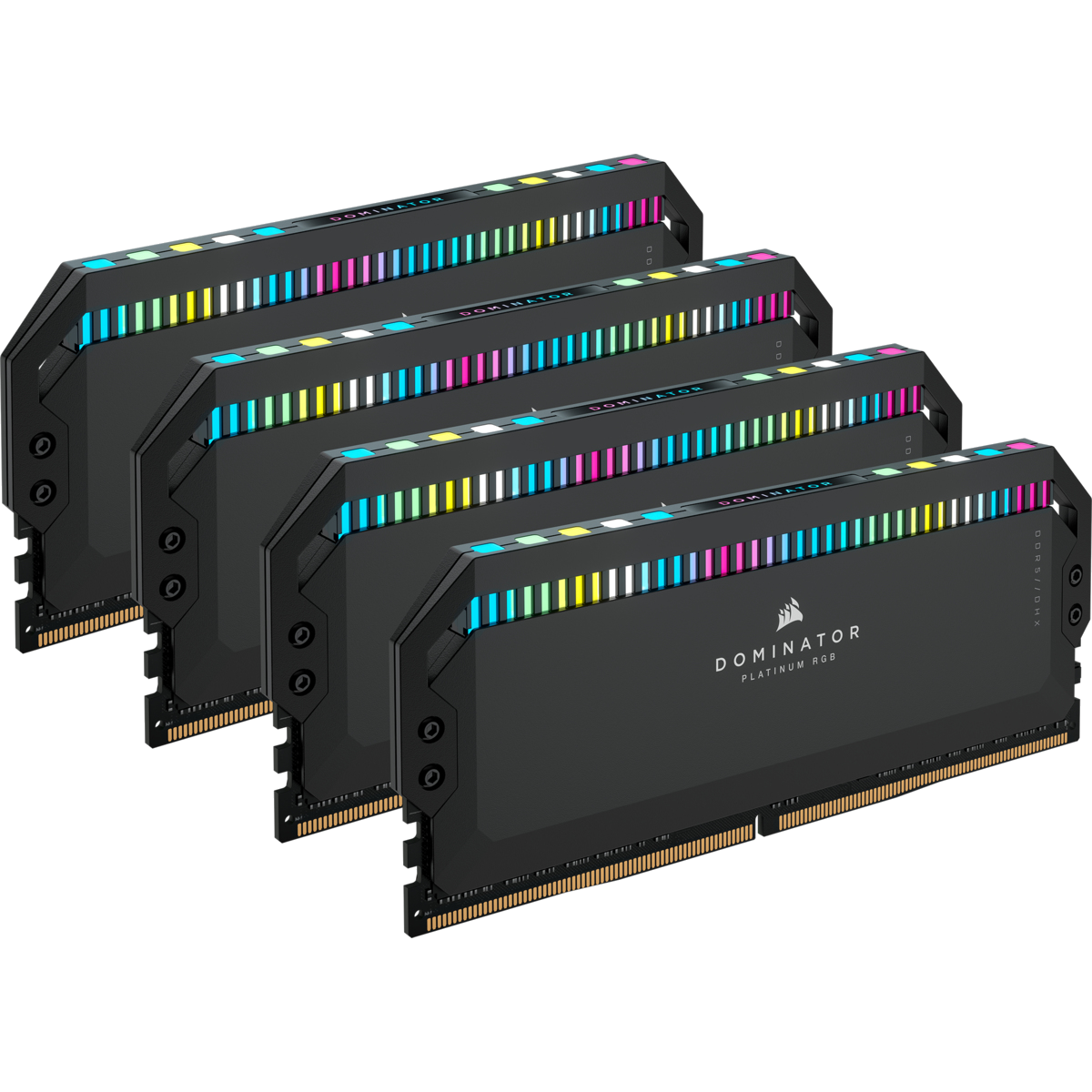 Dominator Platinum RGB Svart 64GB (4x16GB) 5600MHz DDDR5