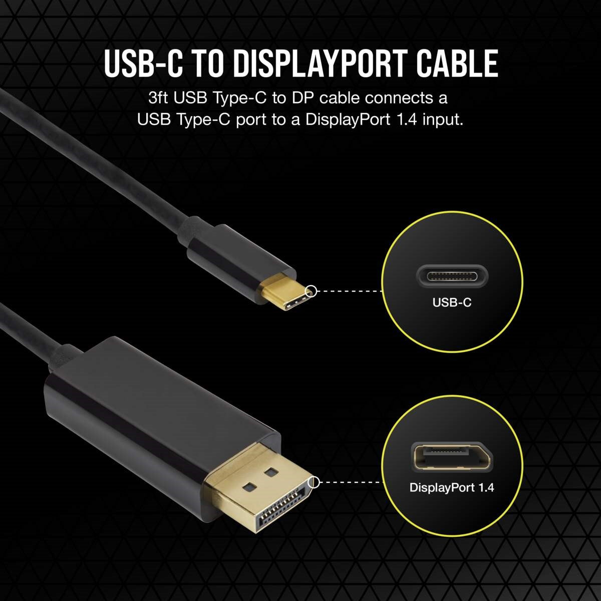 USB-C to HDMI Adapter 0.9m