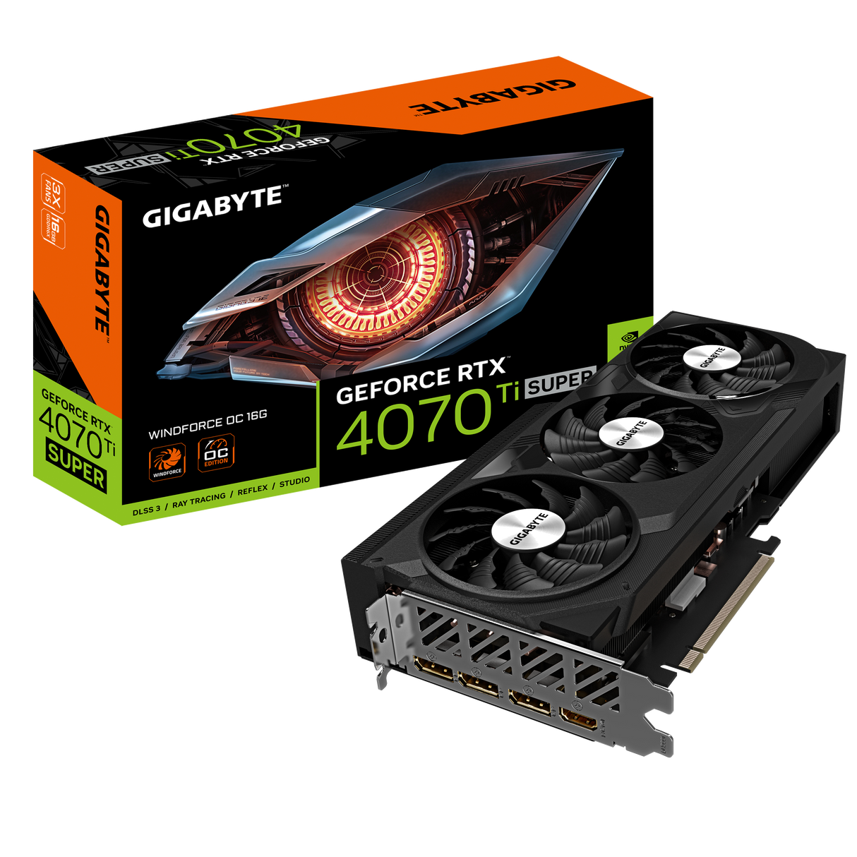 GeForce RTX 4070 Ti SUPER WINDFORCE OC 16G