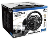 T300 RS GT Black Steering wheel + Pedals Analogue