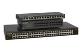 GS348 Unmanaged Gigabit Ethernet (10/100/1000) 1U Black