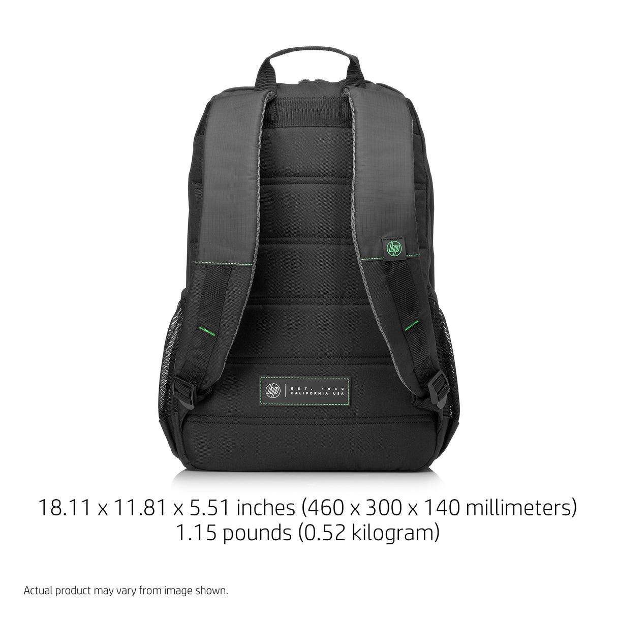 39.62 cm (15.6") Active Backpack (Black/Mint Green)