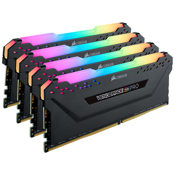 Vengeance RGB Svart 32GB (4x8GB) 3200MHz DDR4