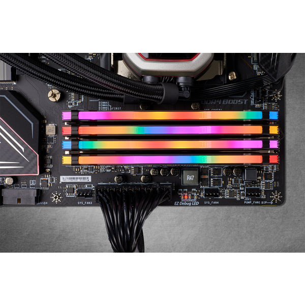 Vengeance RGB Svart 32GB (4x8GB) 3200MHz DDR4